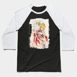 Arty Eagle Baseball T-Shirt